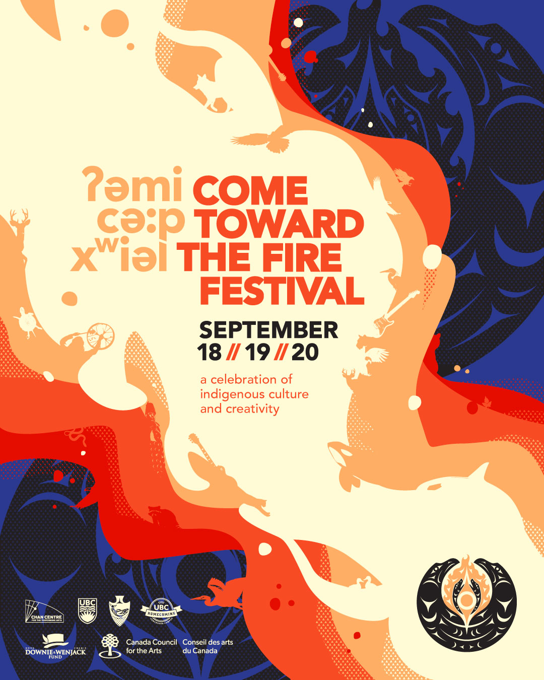 Come Toward the Fire Festival, September 18 & 19, 2026.